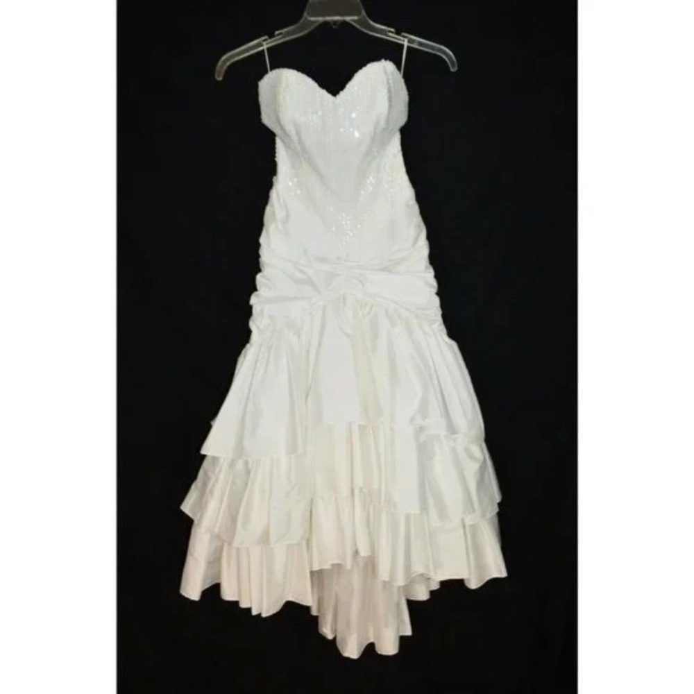 Vintage 80s Wedding Dress